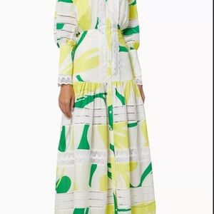 PAPER LONDON
Hydrangea Printed Silk Dress